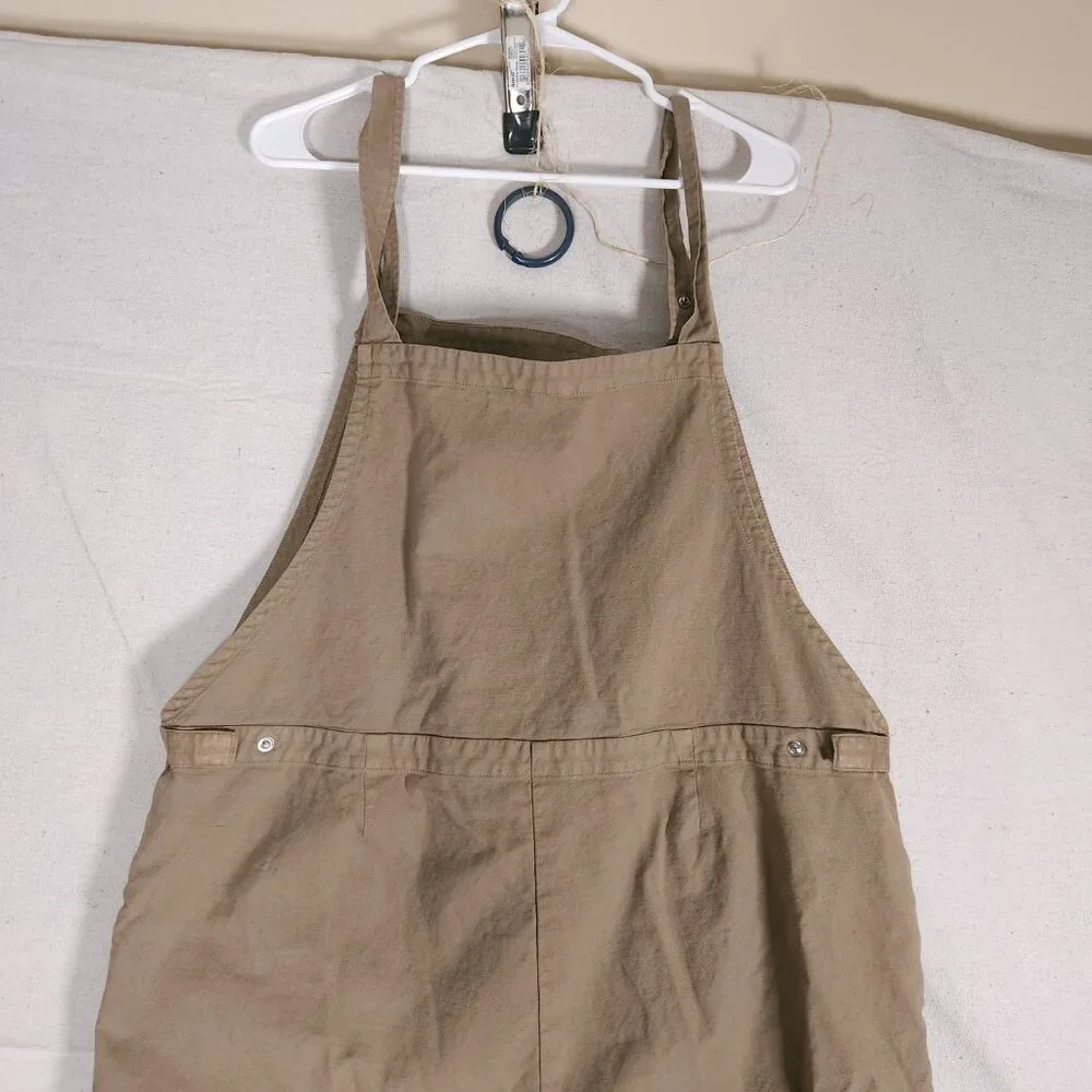 Eileen Fisher Womens Organic Cotton Hemp Overalls XL Utility Minimalist - Picture 8 of 16
